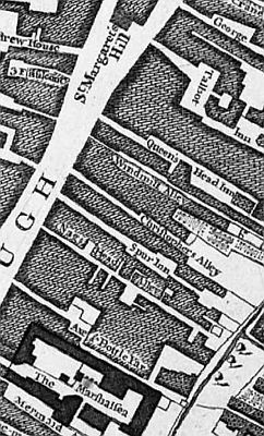 Borough High street - in 1746