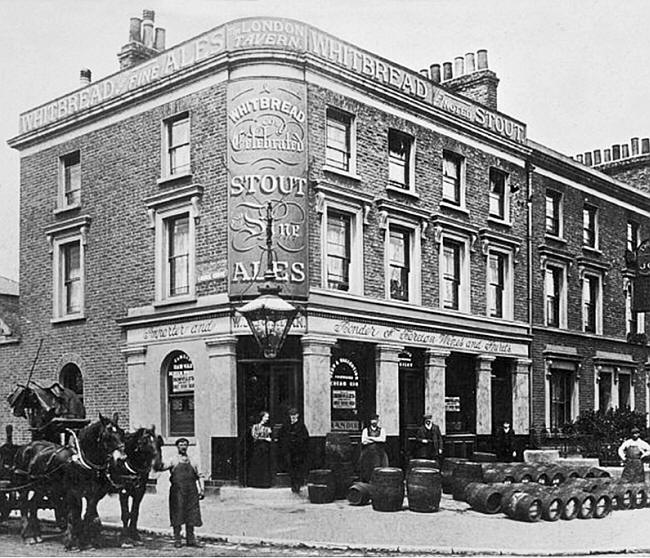 London Tavern, 149 Maple Road, Penge - Licensee W J Jordan in 1900