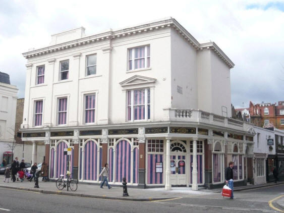 Colville Tavern, 72 Kings Road, SW3 - in March 2009