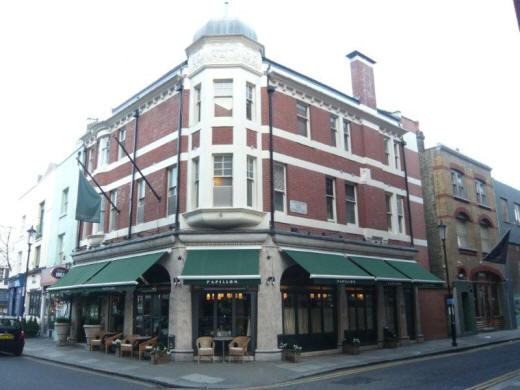 Queens Arms, 96 Draycott Avenue, SW3 - in January 2009