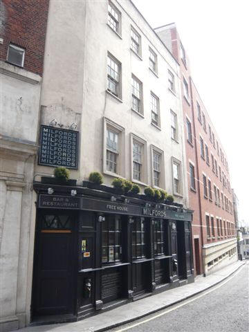 Milford Arms, 1 Milford Lane, WC2 - in March 2008