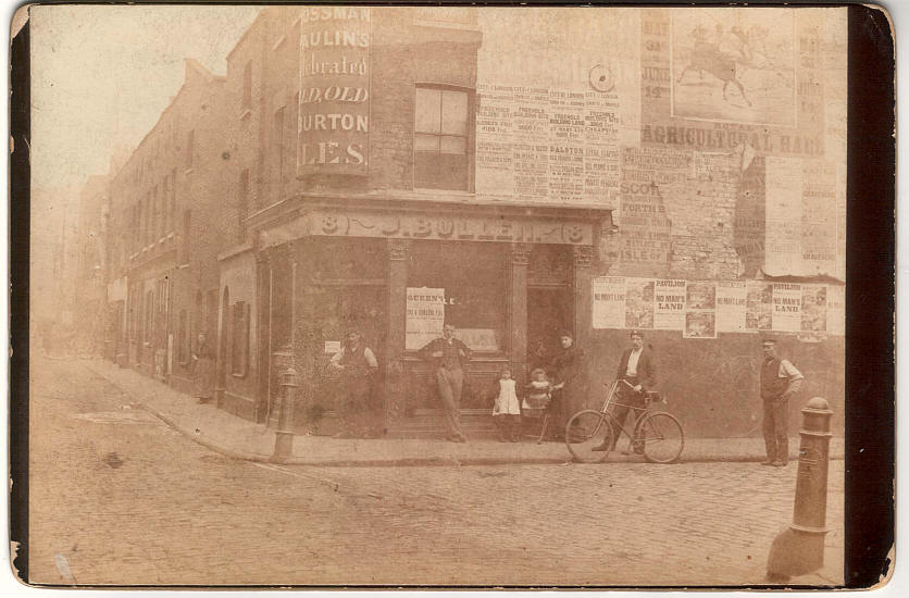 Jolly Sailor, 8 New Gravel Lane, Shadwell - circa 1895 - J Bullen
