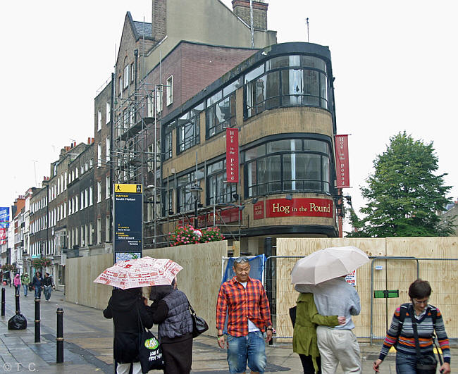 Hog in the Pound, 28 South Molton Street W1 - in September 2011